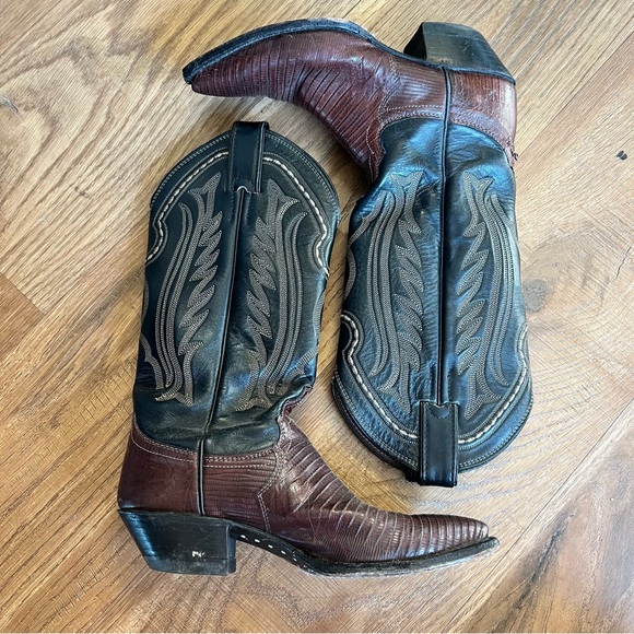 Vintage Justin Cowboy Boots Size 5 - Picture 9 of 9